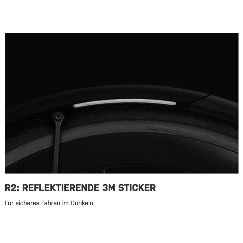 Topeak TetraFender R1 & R2 Rennrad Schutzblech-Set