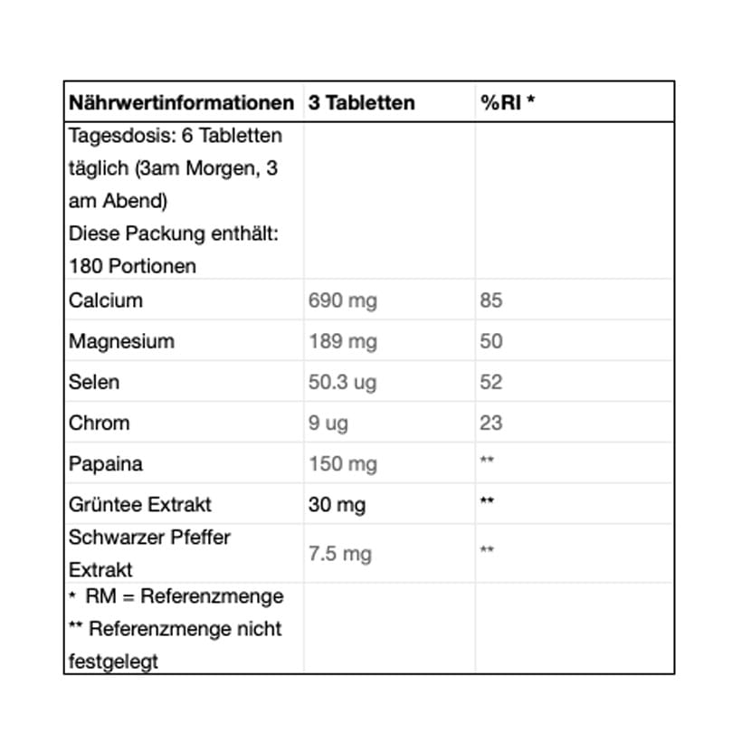 Xendurance Lactic Acid Buffer 180 Tabletten Milchsäurehemmer / Lactat-Puffer