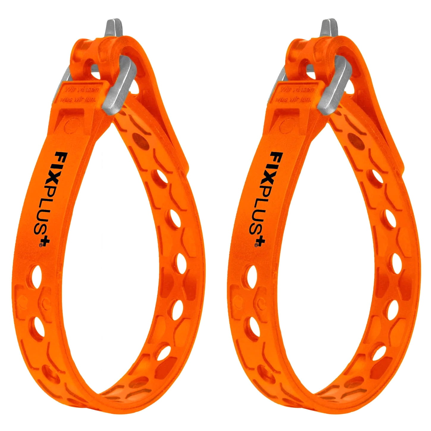 FIXPLUS Slim Strap Spannband / Spanngurt Paar (12.5 mm Breite)