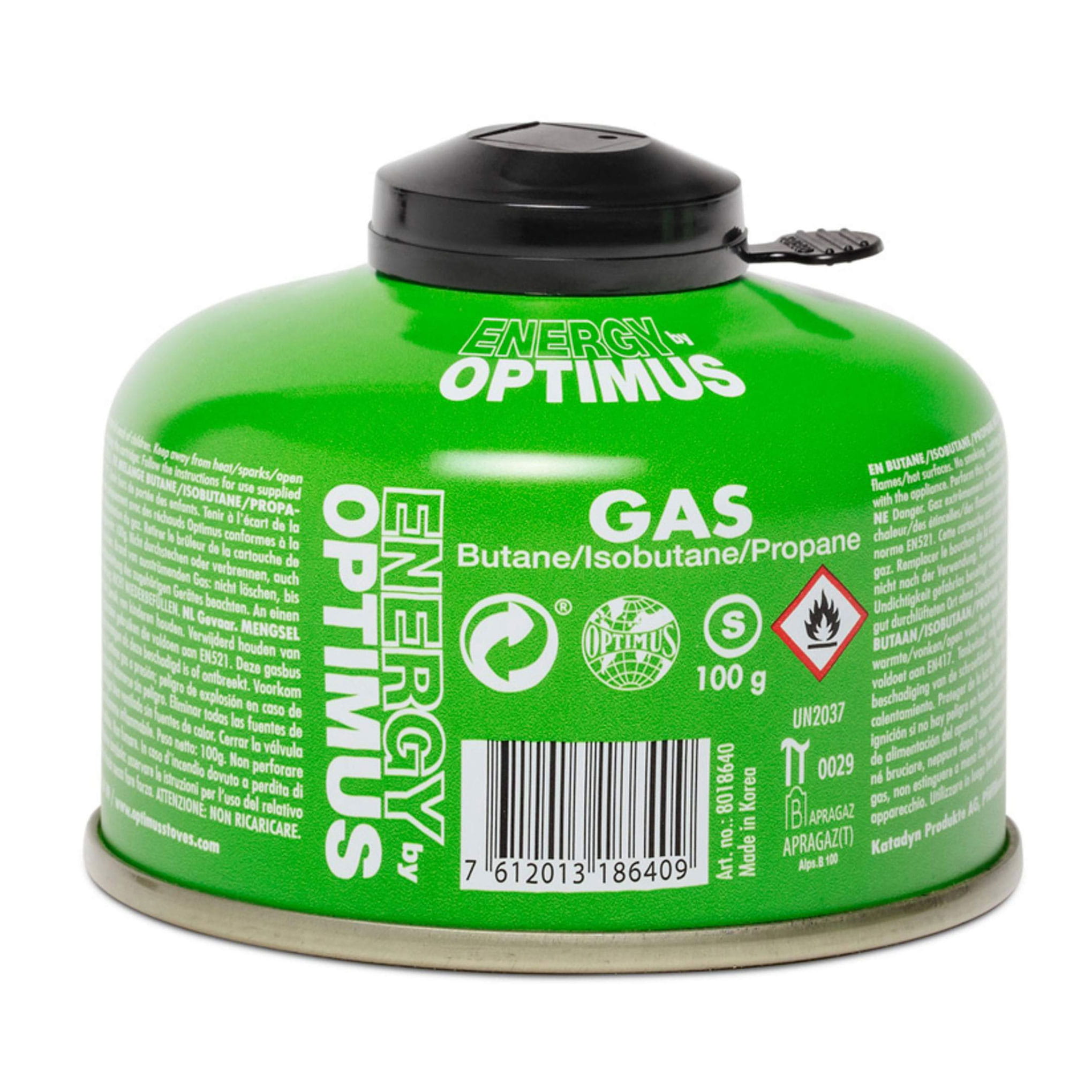 Optimus Gaskartusche Universalgas Grün Optimus Gaskartusche Universalgas Grün