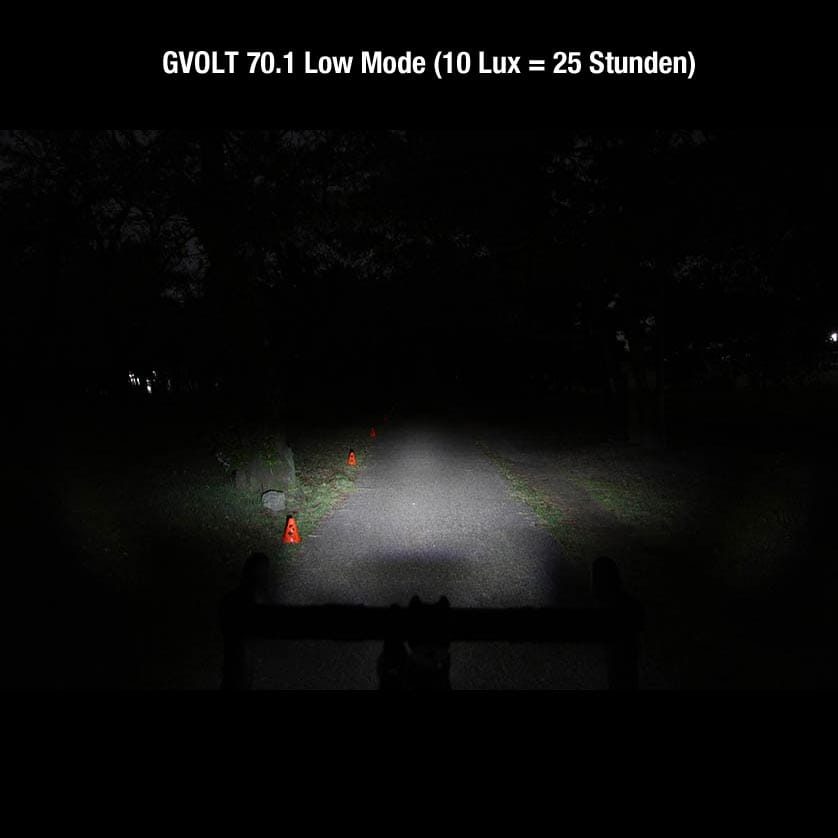 Cateye Gvolt 70.1 LED Fahrradlicht mit SP-Outfront Halter (StVZO)