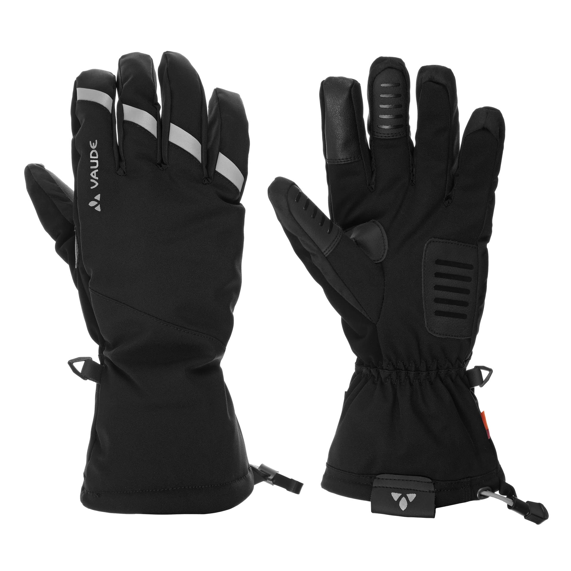 VAUDE Tura Gloves II Fahrradhandschuhe waterproof & winddicht Black