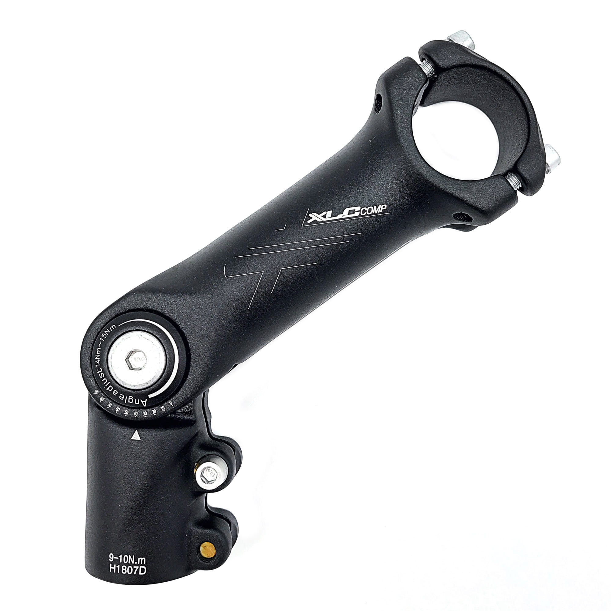 xlc-st-t13-vorbau-comp-31-8mm-110-winkelverstellbar-001 XLC ST-T13 Comp Ahead Vorbau Alu Ø 31.8 mm / 110 mm verstellbar
