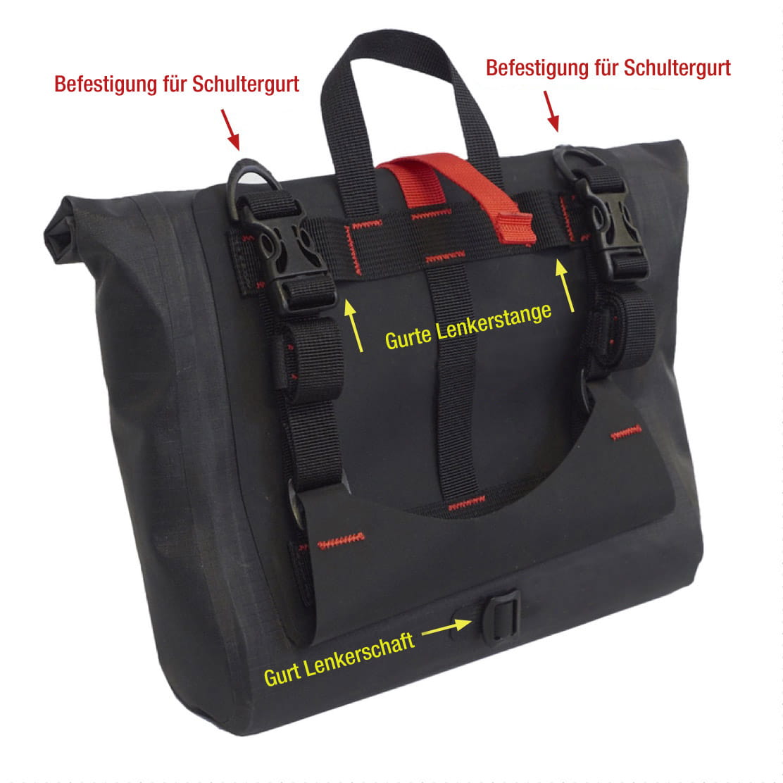 Revelate Designs Egress Pocket Handlebar Bag waterproof Black