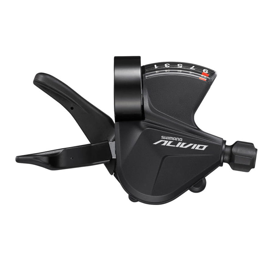 shimano-sl-m-3100-schalthebel-9-fach Shimano SL-M3100 Schalthebel 2-/3-/9-speed (Alivio) with Klemmschelle