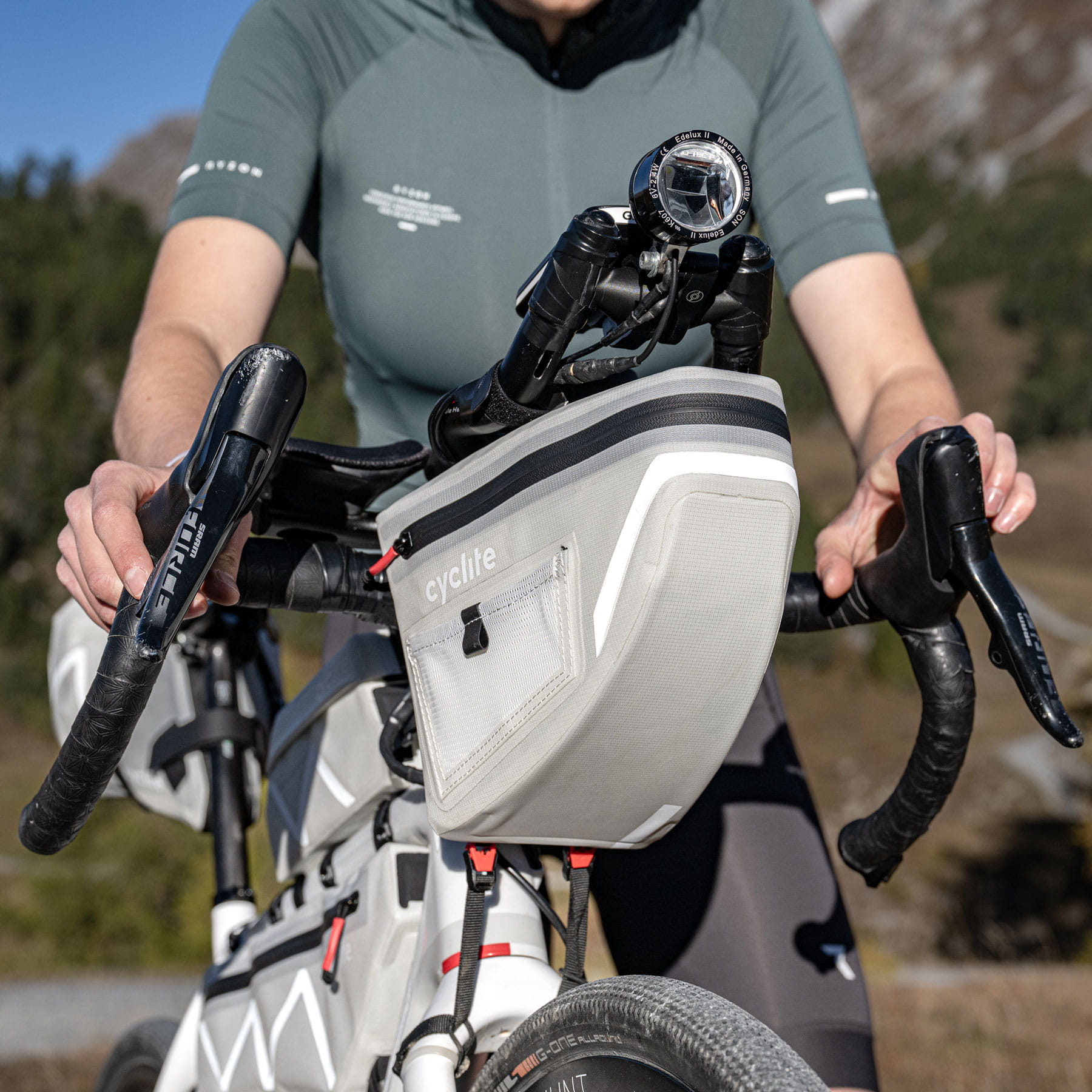 Cyclite Taschen am Fahrrad