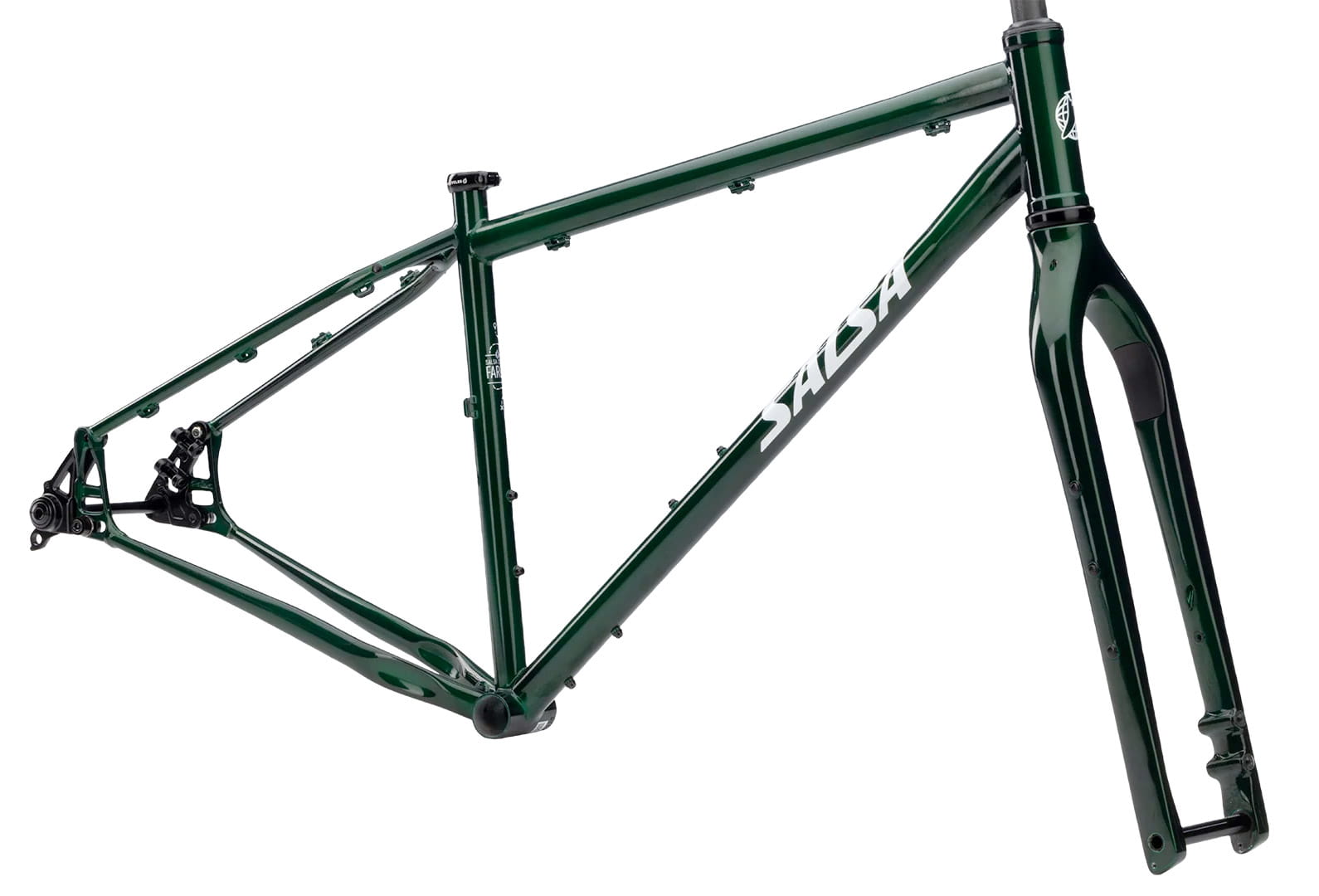 Salsa Fargo Steel Frameset Rahmenkit 29" Peat Moss