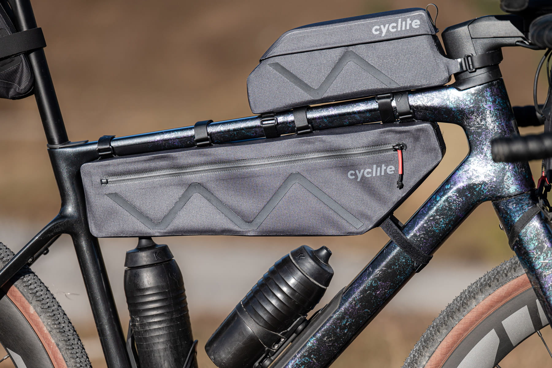 Cyclite Taschen am Fahrrad