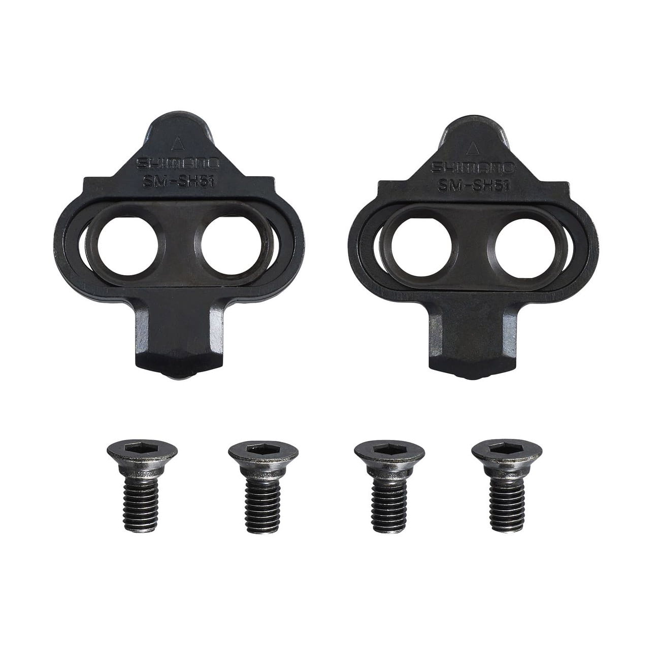 shimano-cleats-Y42498201-SM-SH51 Shimano SPD Cleats SM-SH51 MTB Schuhplatten Black (Einfachausstieg)