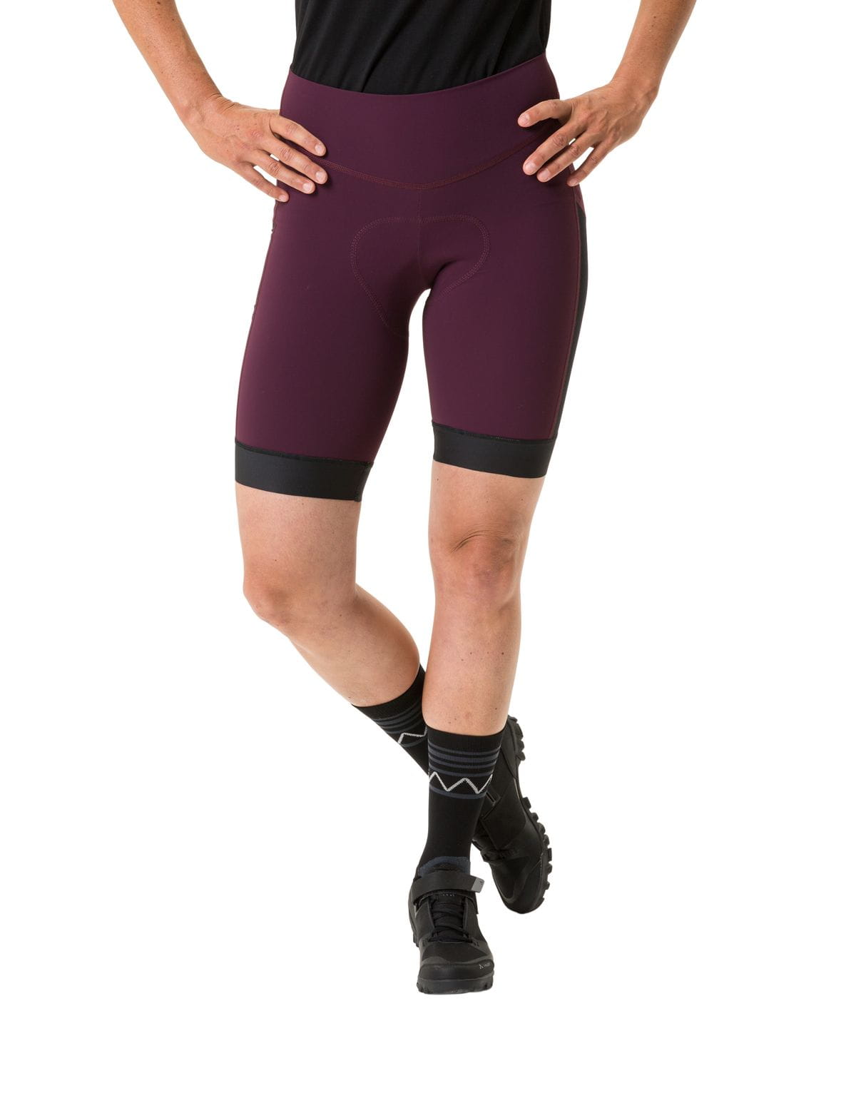 VAUDE Womens Kuro Tights Bike Shorts with SQlab Sitzpolster