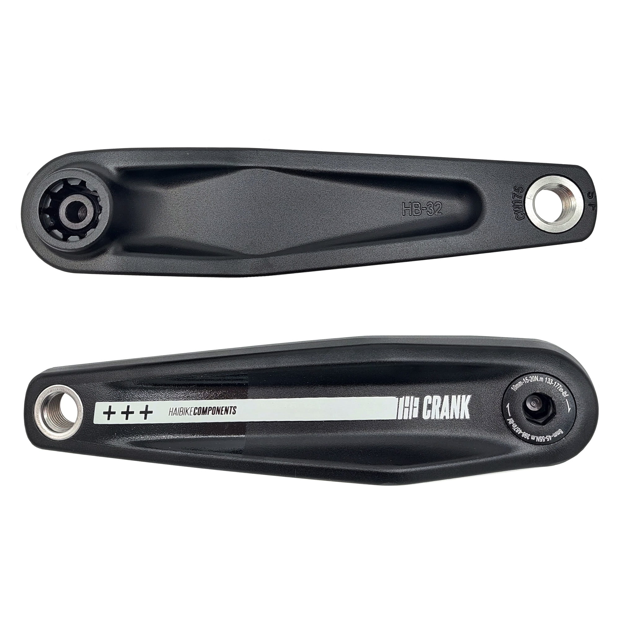 haibike-components-kurbelset-thecrank-hb32-001 Haibike Components TheCrank+++ Kurbelset ISIS 160/170/175mm