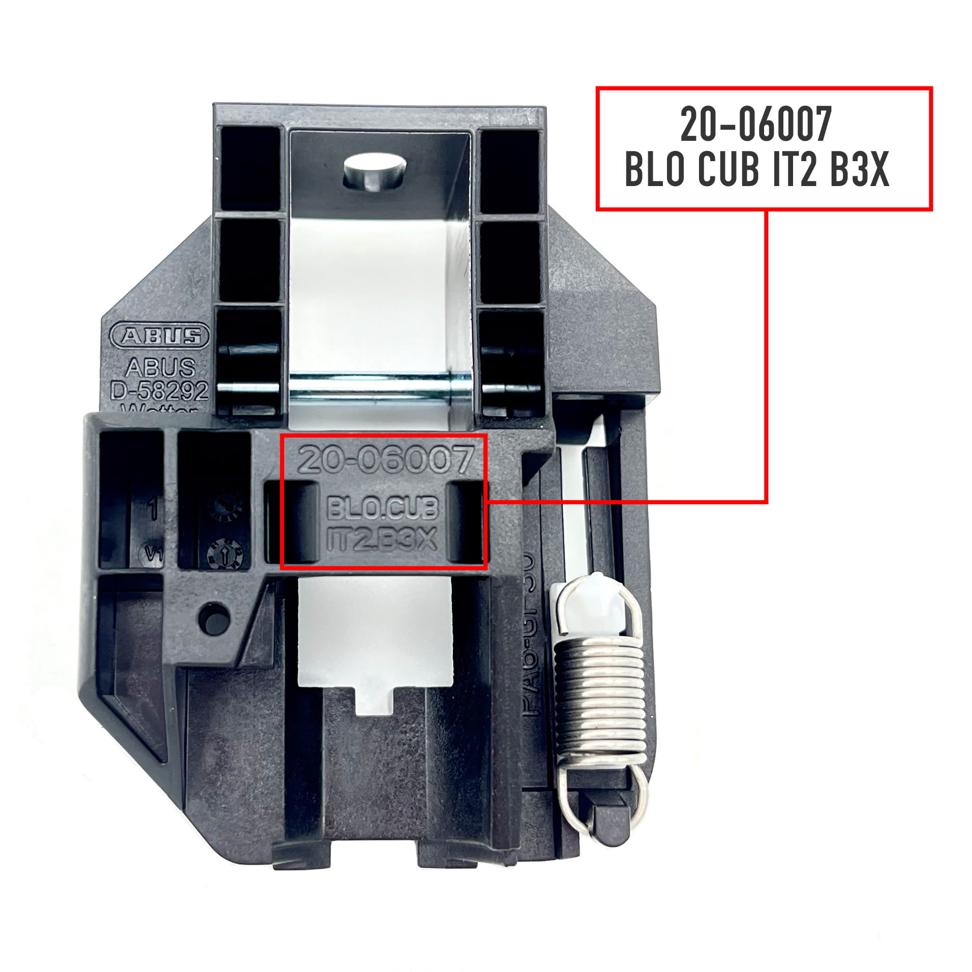 ABUS Cube Battery Mount BLO CUB IT2.B3X Bracket 20-06007