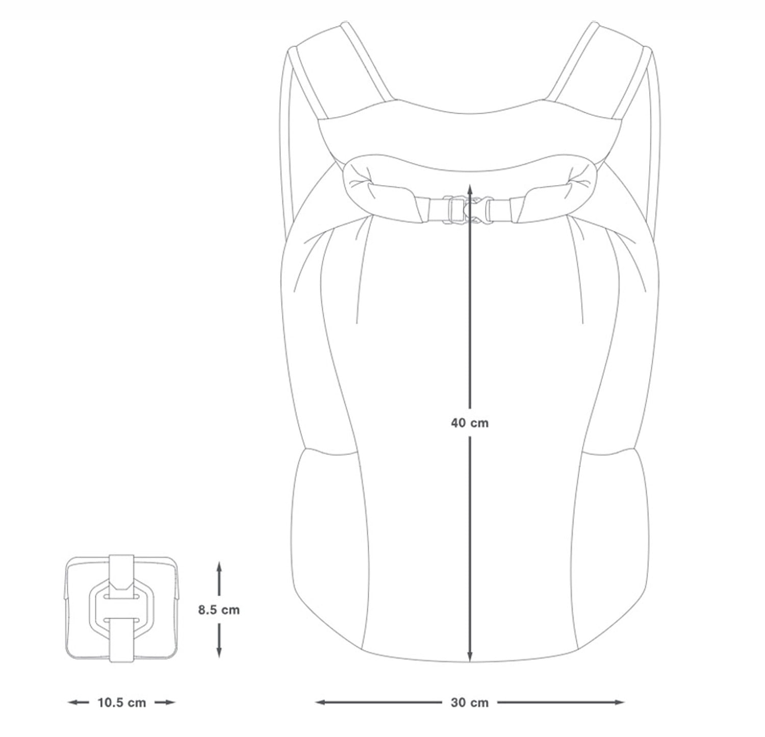 Apidura Packable Backpack Rucksack 13L