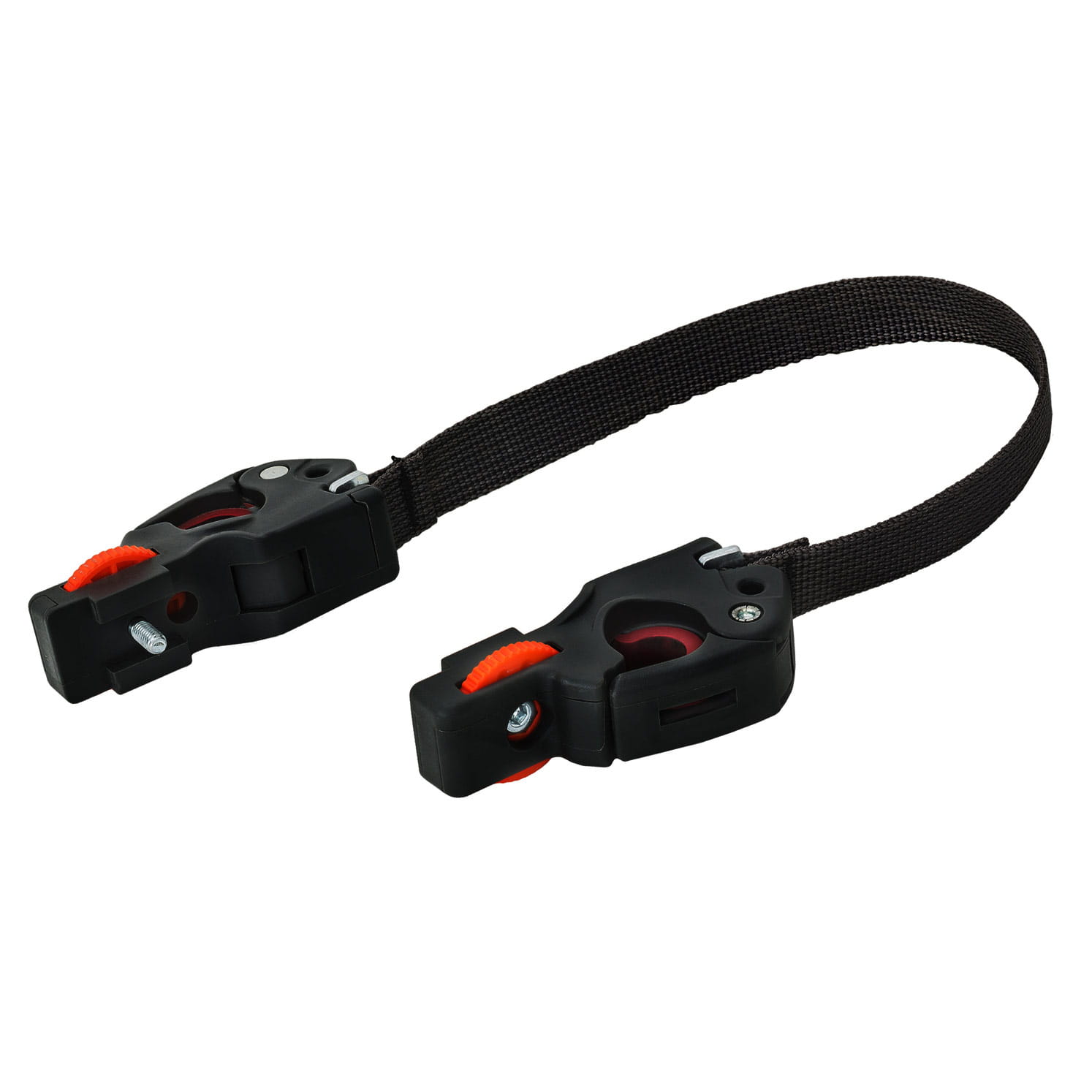 vaude-qmr-hook-2-0-griff-schwarz-orange VAUDE QMR Hook 2.0 Haken mit Tragegriff für Radtaschen 12501010