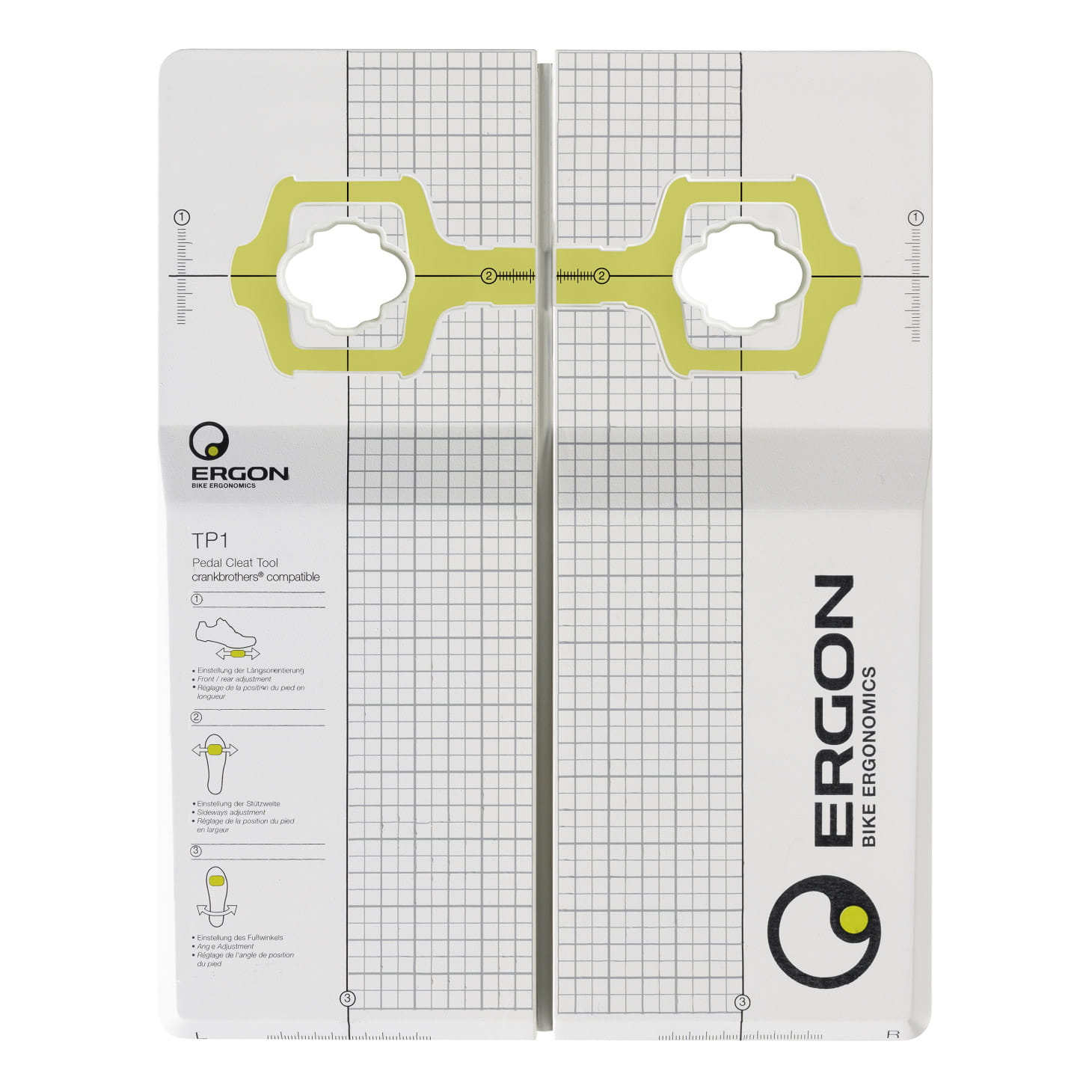 Ergon TP1 Pedal Cleat Tool Einstellwerkzeug für Klickpedale / Schuhplatten