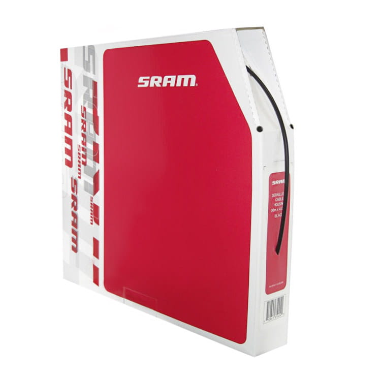 sram-schaltzugaussenhuelle-4-mm-schwarz SRAM Schaltzugaußenhülle Ø 4 mm Black (Meterware)