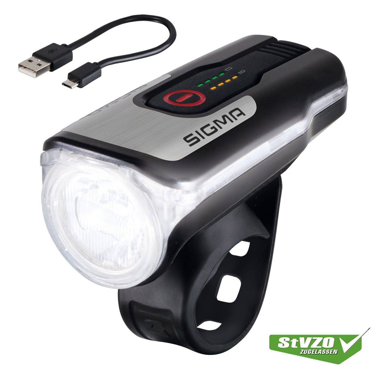 sigma-aura-80-usb-frontleuchte Sigma AURA 80 LED Fahrradlicht mit USB