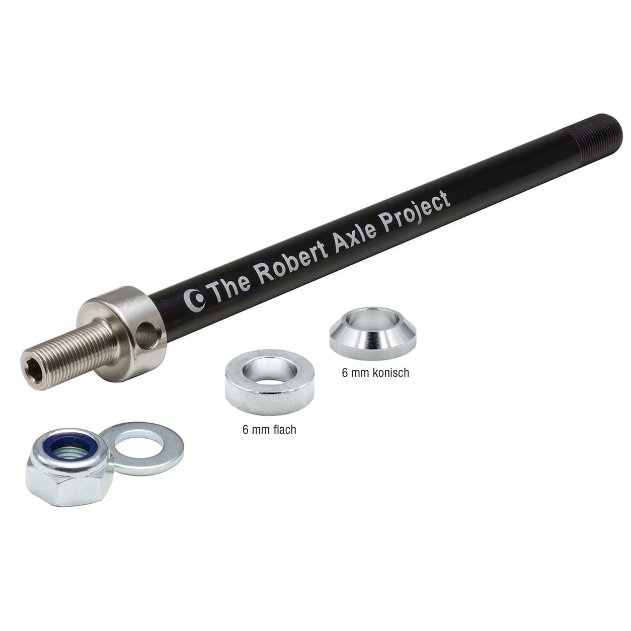 Robert Axle Project Kid Axle Thru axle for Bicycle trailer coupling Robert Axle Project Kid Axle Thru axle for Bicycle trailer coupling