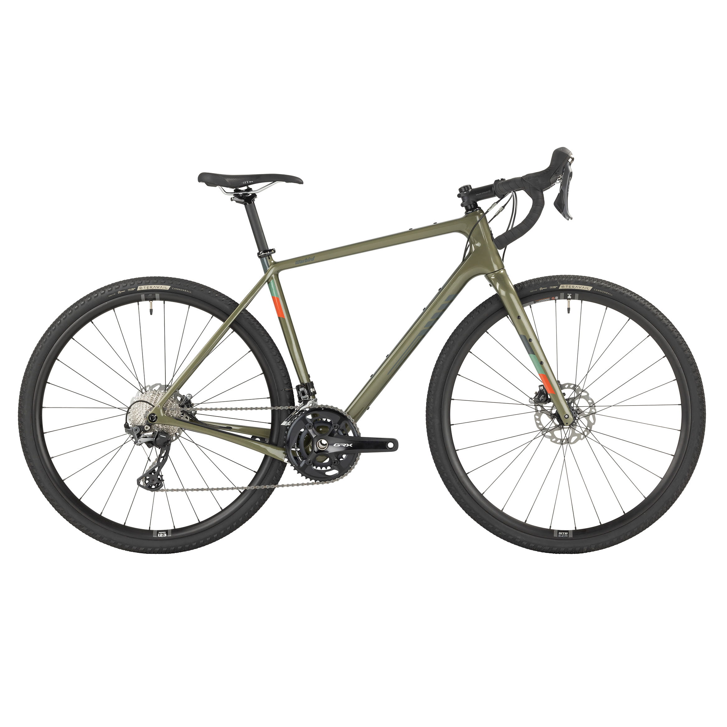 salsa-warbird-c-grx-810-2x-green-0000 Salsa Warbird Carbon GRX 810 2x Gravel Komplettrad 700C Green