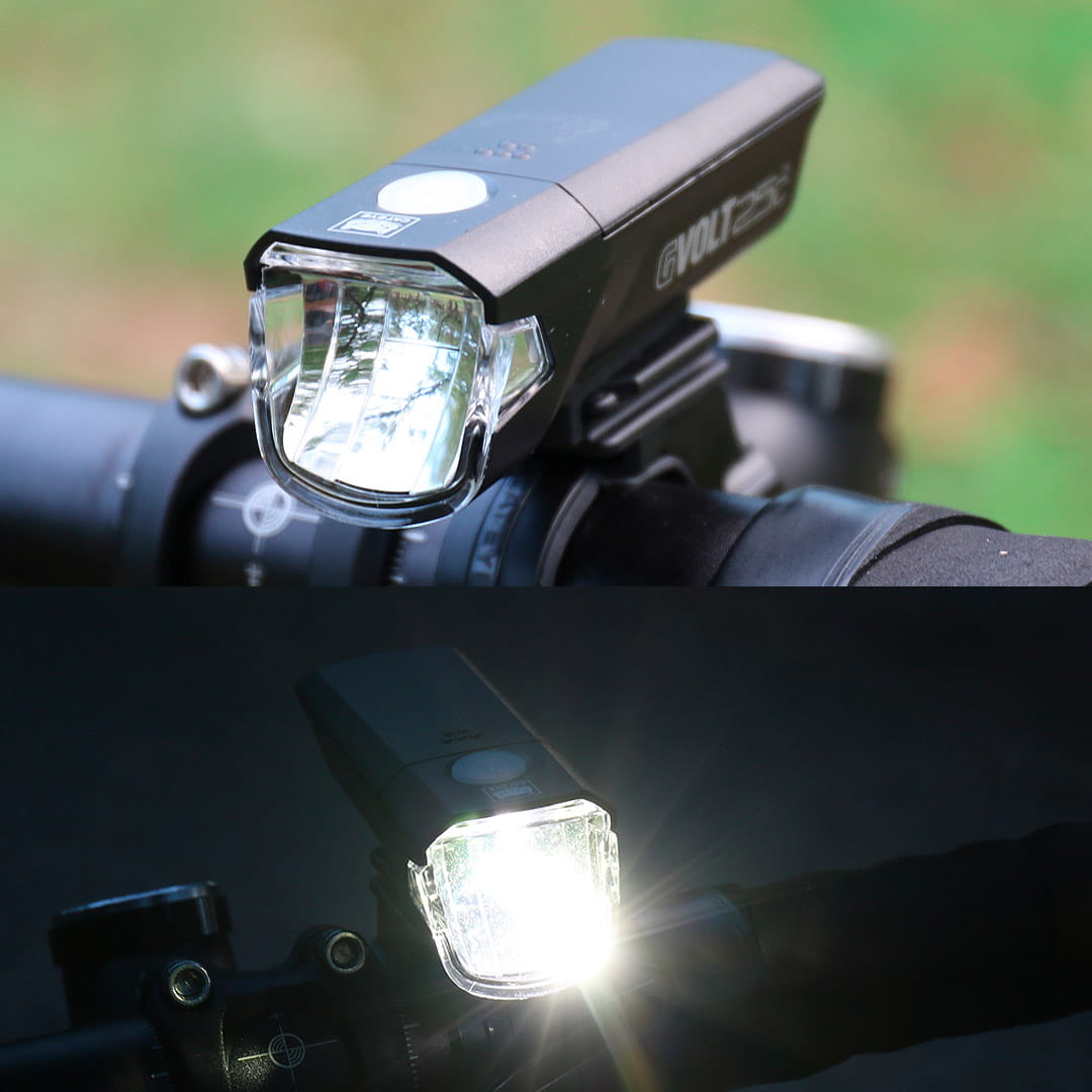 Cateye Gvolt 25c LED Fahrradlicht mit StVZO HL-EL370G