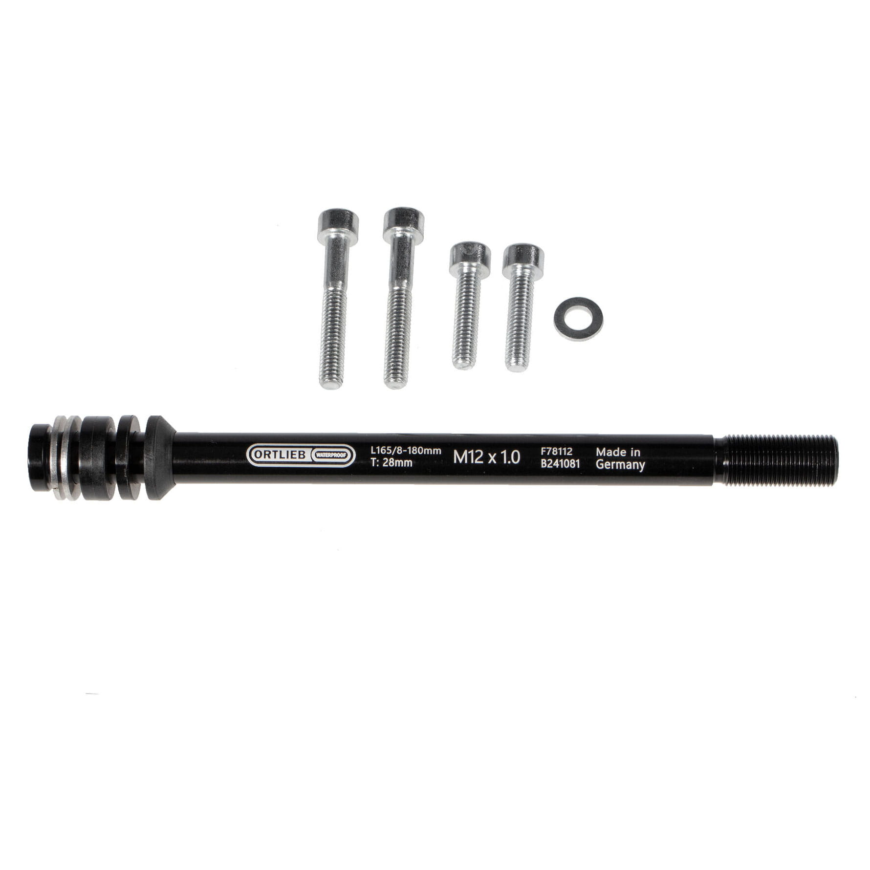 Ortlieb Thru Axle M6 Connector Achse Ortlieb Thru Axle M6 Connector Achse