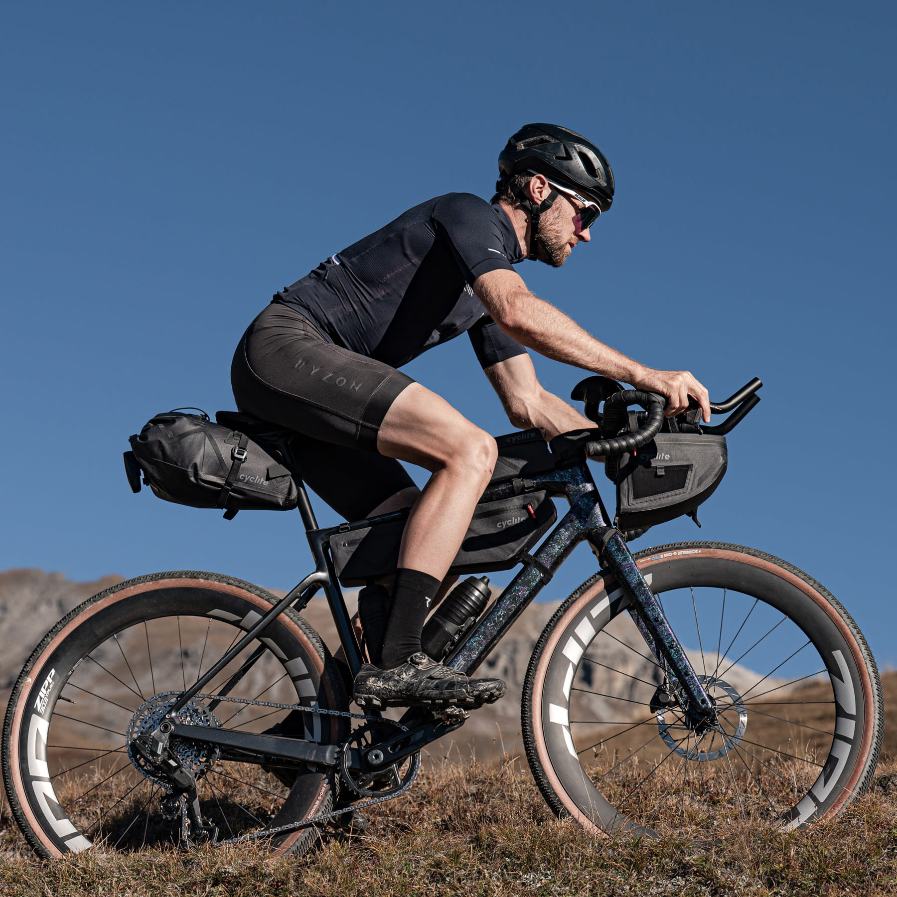 Cyclite Taschen am Fahrrad