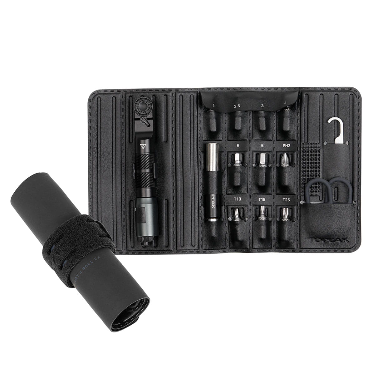 Topeak Ratchet'n Roll EX Multifunktions-Werkzeugset Topeak Ratchet'n Roll EX Multifunktions-Werkzeugset
