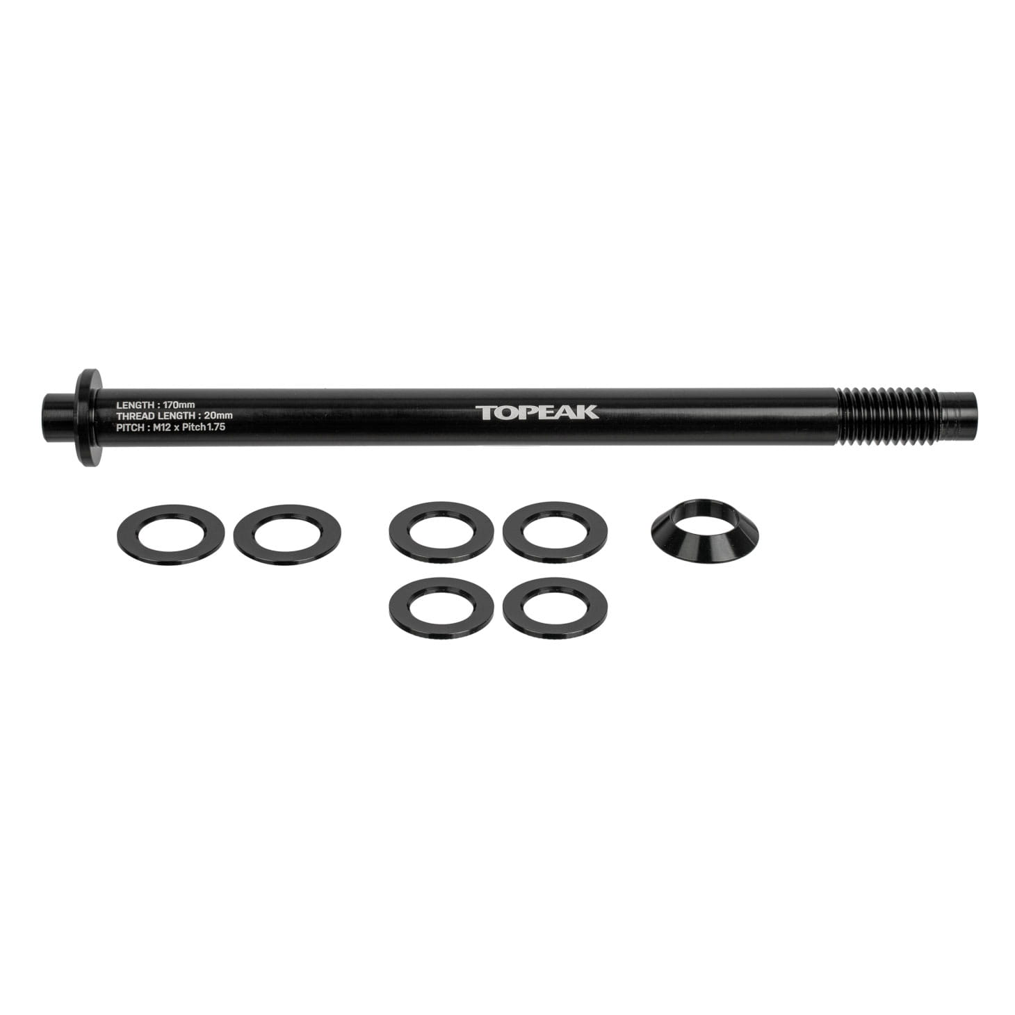 Topeak Zi:RAK Thru-Axle M12 Adapter Steckachse Topeak Zi:RAK Thru-Axle M12 Adapter Steckachse
