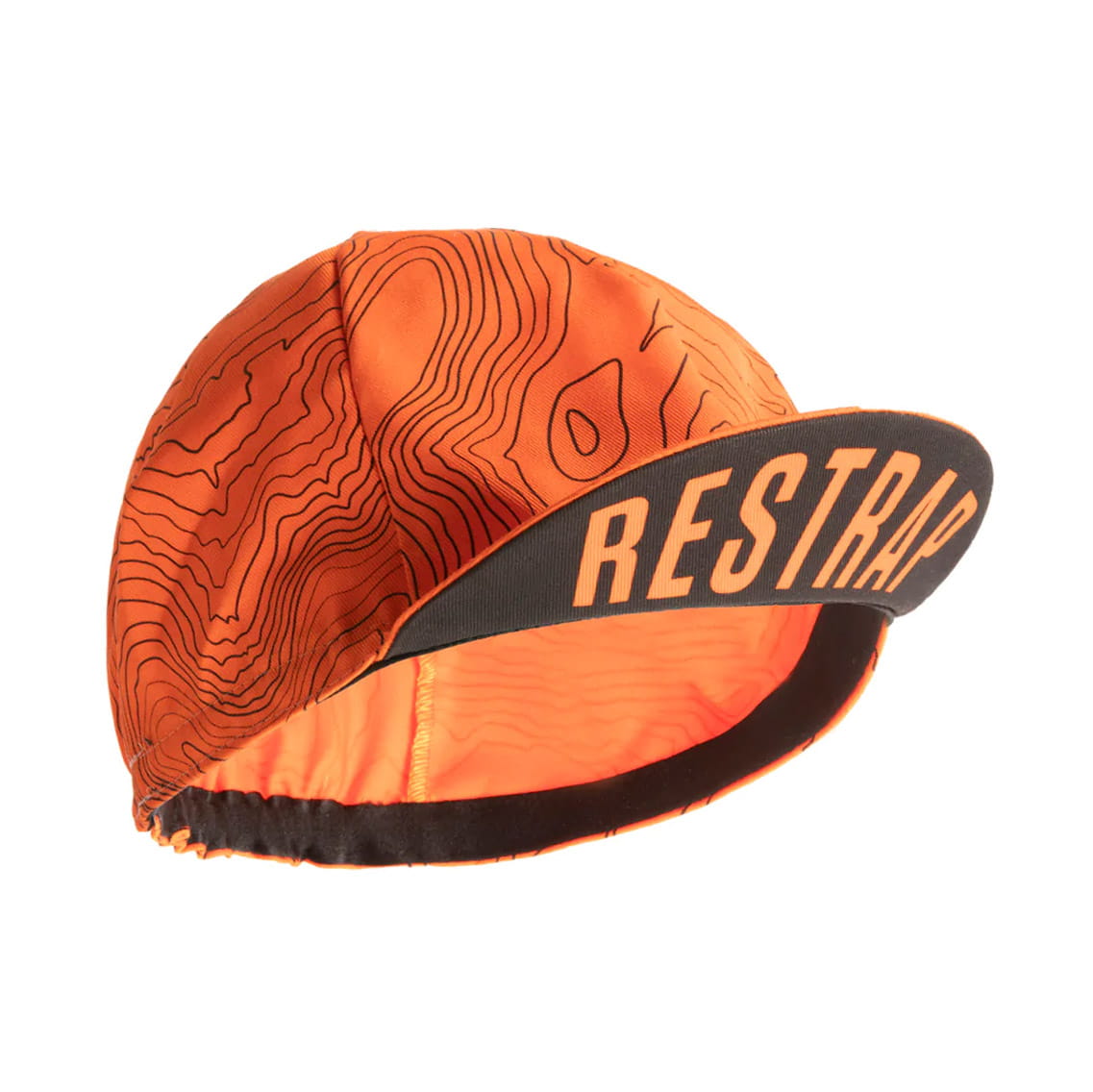 yorkshire-contours-cycling-cap-orange-001 Restrap Cycling Cap Yorkshire Contours