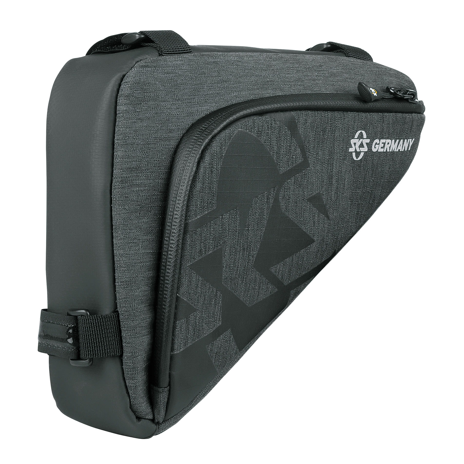 SKS Traveller Edge Frame Bag Black/Grau 1L