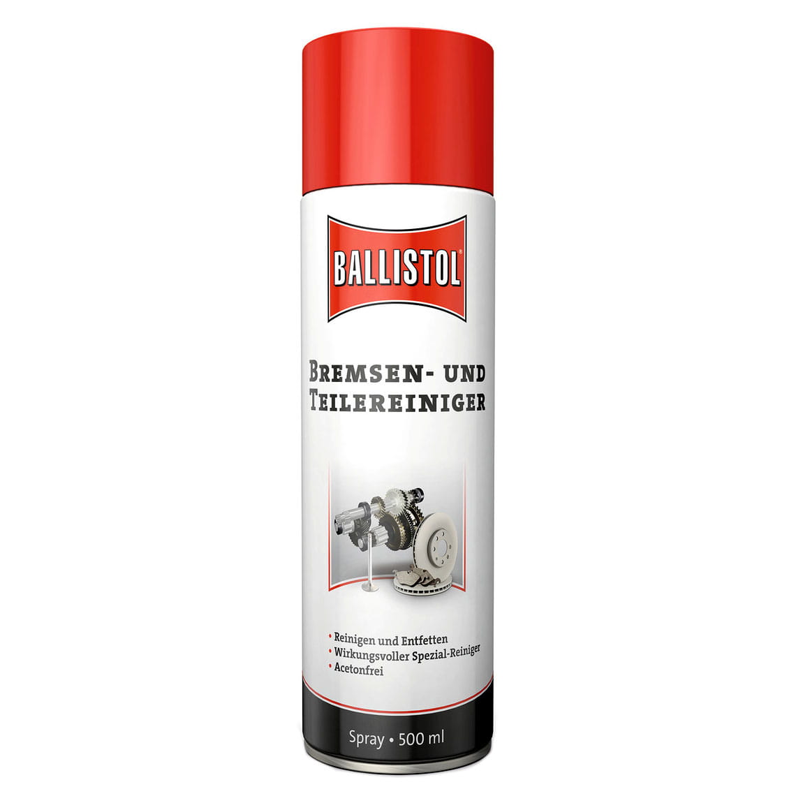 Ballistol Bremsenreiniger und Teilereiniger 500 ml Spraydose