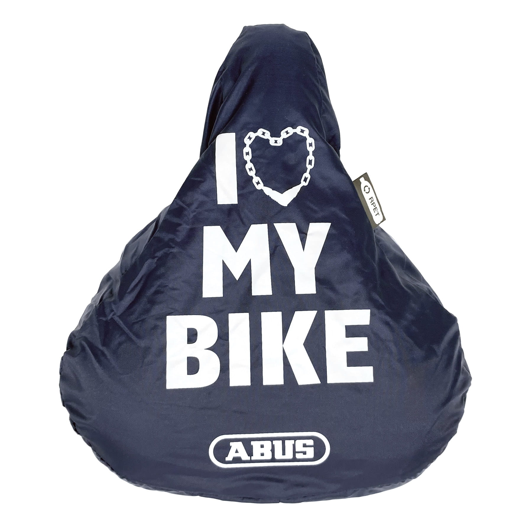 ABUS Sattelbezug Regenschutz - I love my bike ABUS Sattelbezug Regenschutz - I love my bike