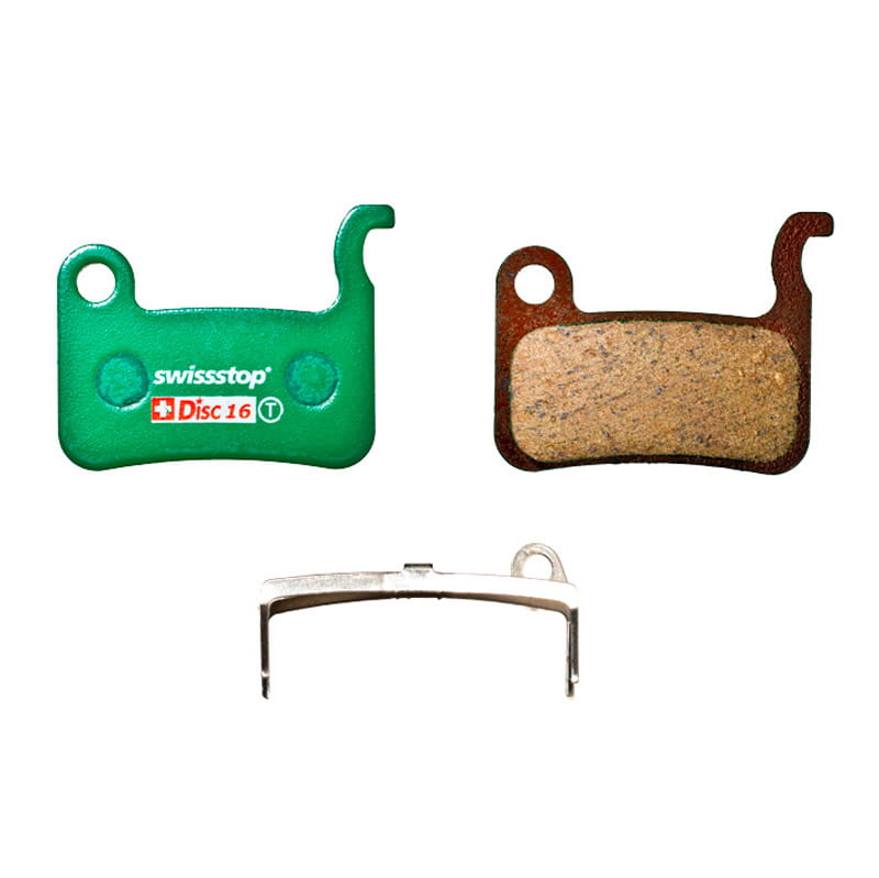swissstop-disc16c-bremsbelaege SwissStop Disc 16 C Bremsbeläge organisch für Shimano XTR / XT / LX / Deore / SLX, TRP Dash