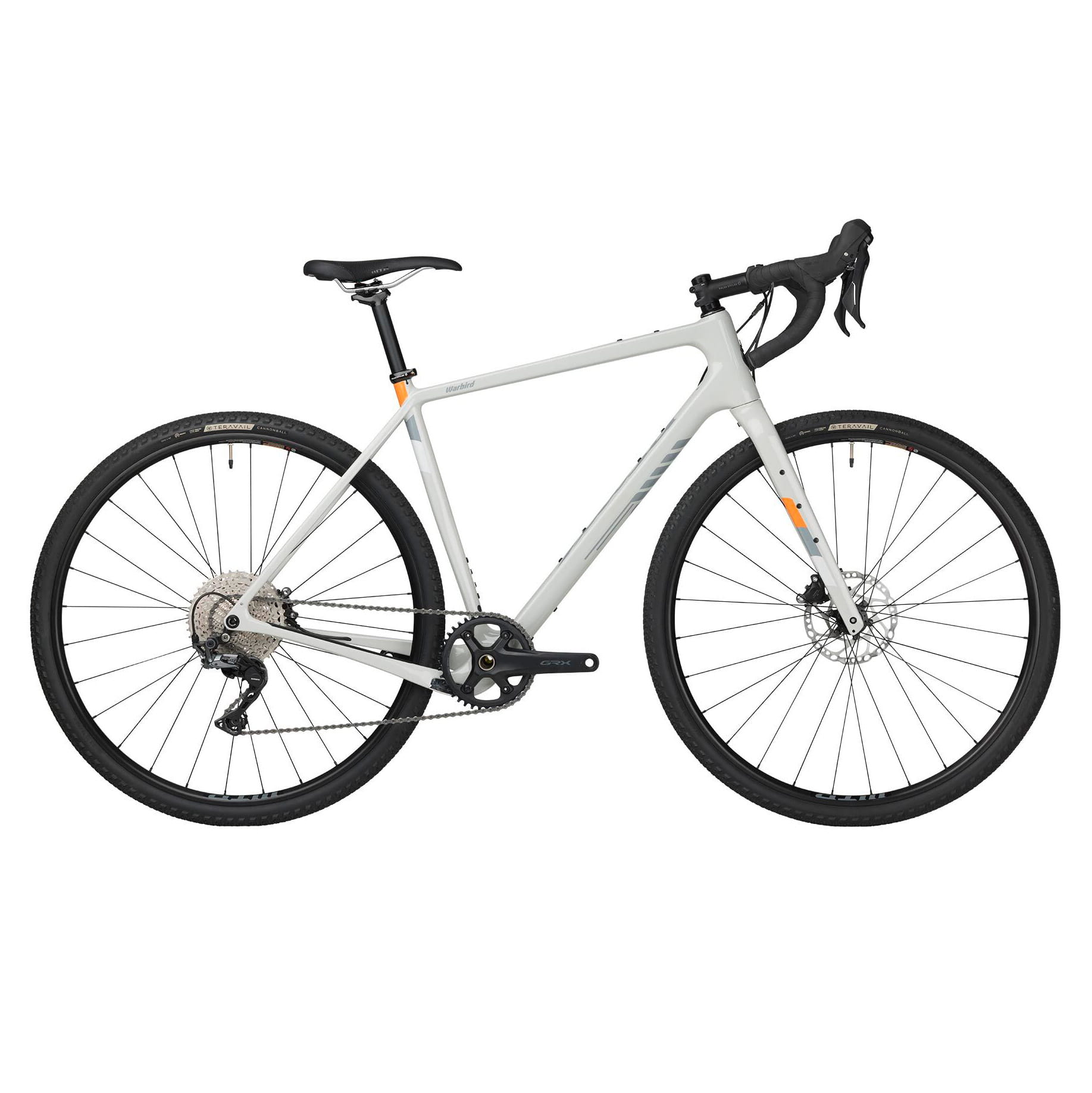 Salsa Warbird Carbon GRX 600 1x Gravel Komplettrad 700C Light Gray Salsa Warbird Carbon GRX 600 1x Gravel Komplettrad 700C Light Gray