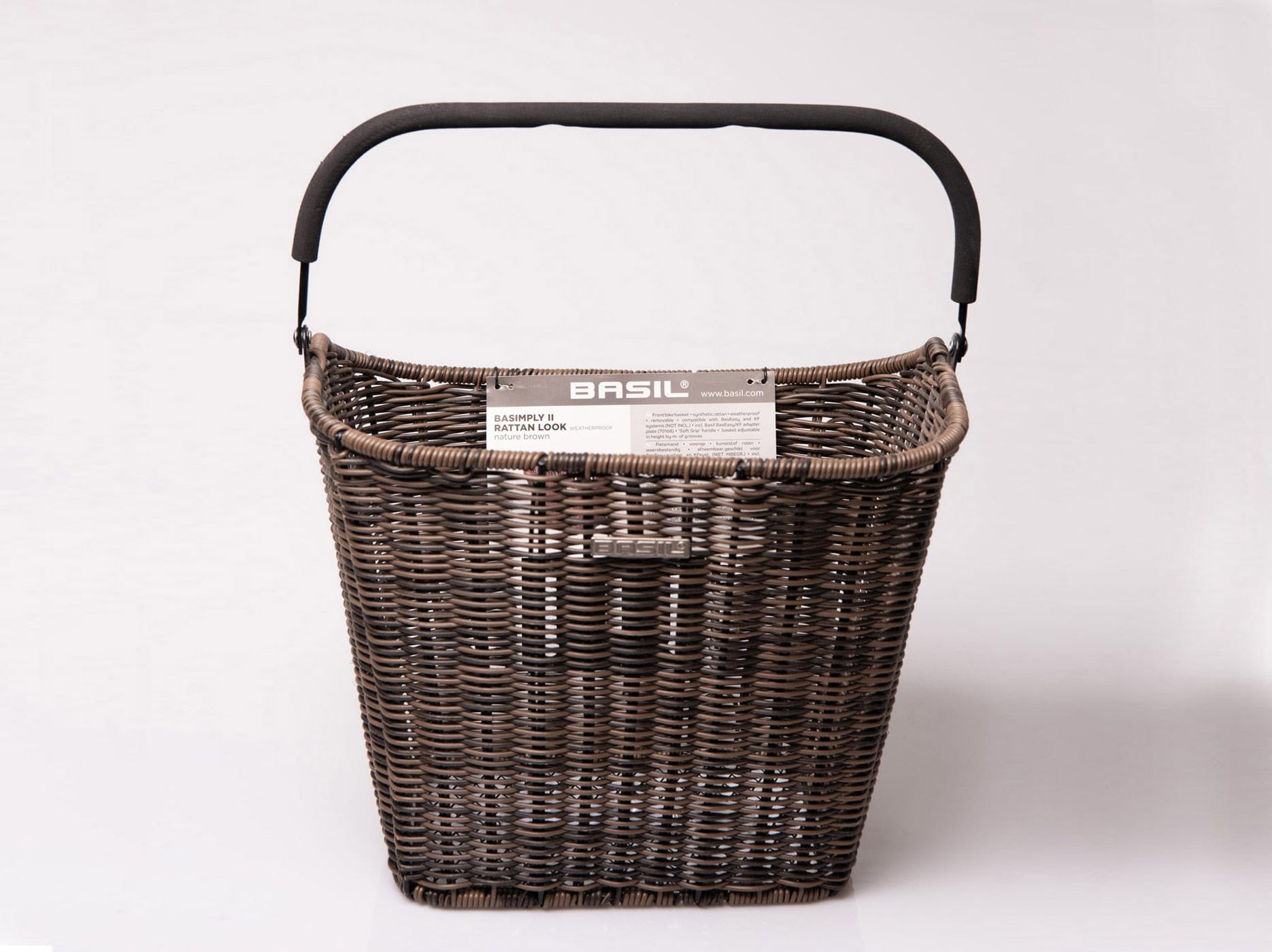 Basil Lenkerkorb Basimply II Rattan Look KLICKfix kompatibel (B-Ware) Basil Lenkerkorb Basimply II Rattan Look KLICKfix kompatibel (B-Ware)