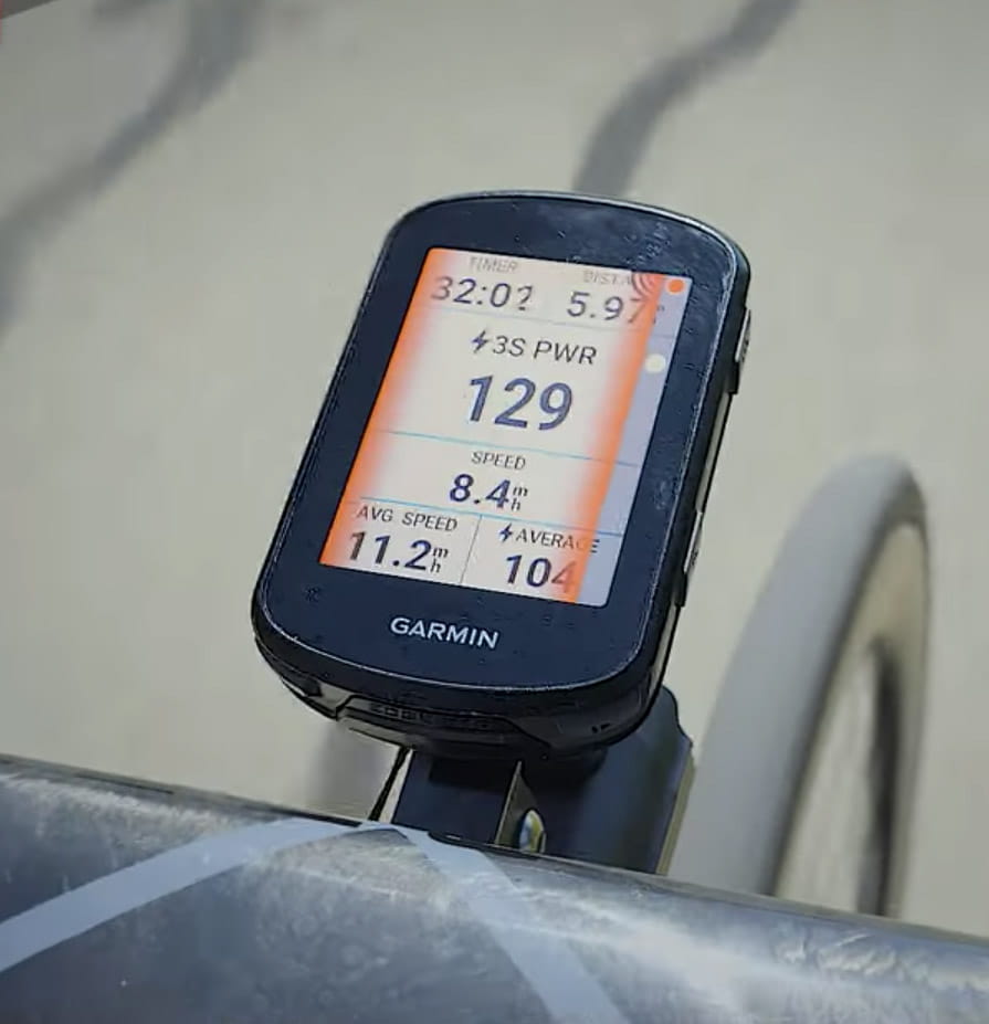 Lezyne Radar StVZO am Garmin Computer