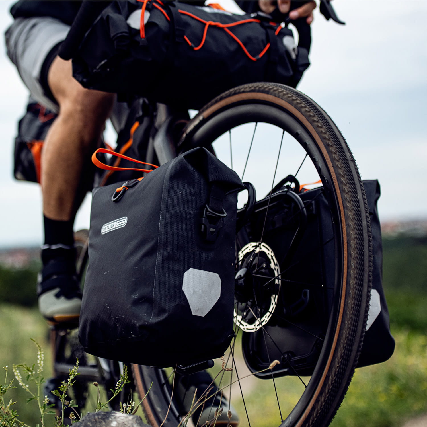 Ortlieb Gravel Pack am Fahrrad Ortlieb Gravel Pack am Fahrrad