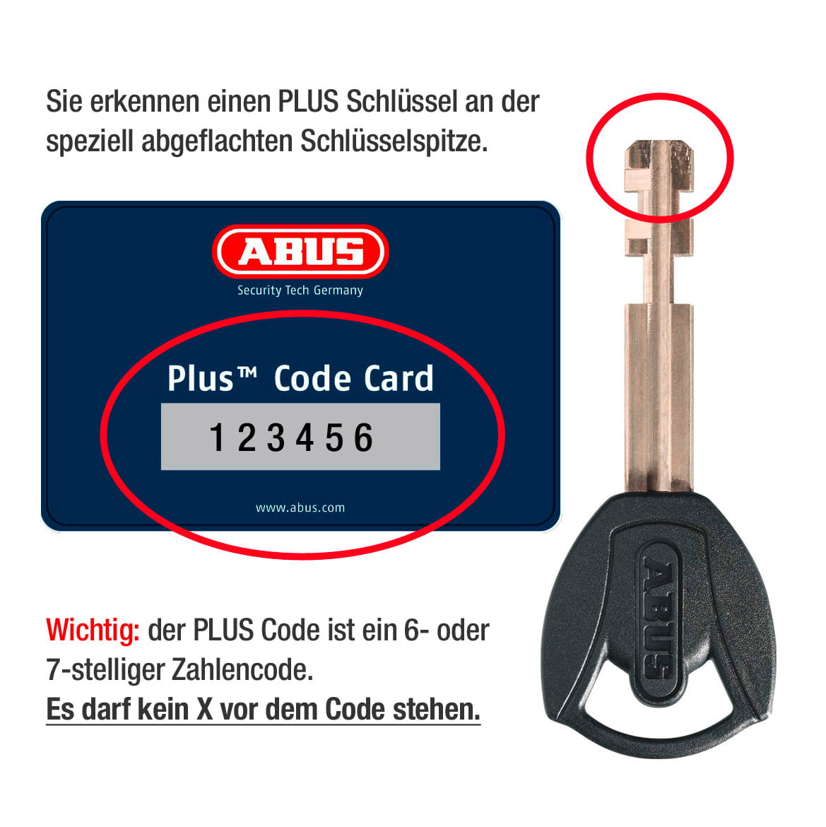 ABUS Bosch IT2.1 Plus Akkuschloss InTube Akku (Sonderanfertigung, Plus Code erforderlich)