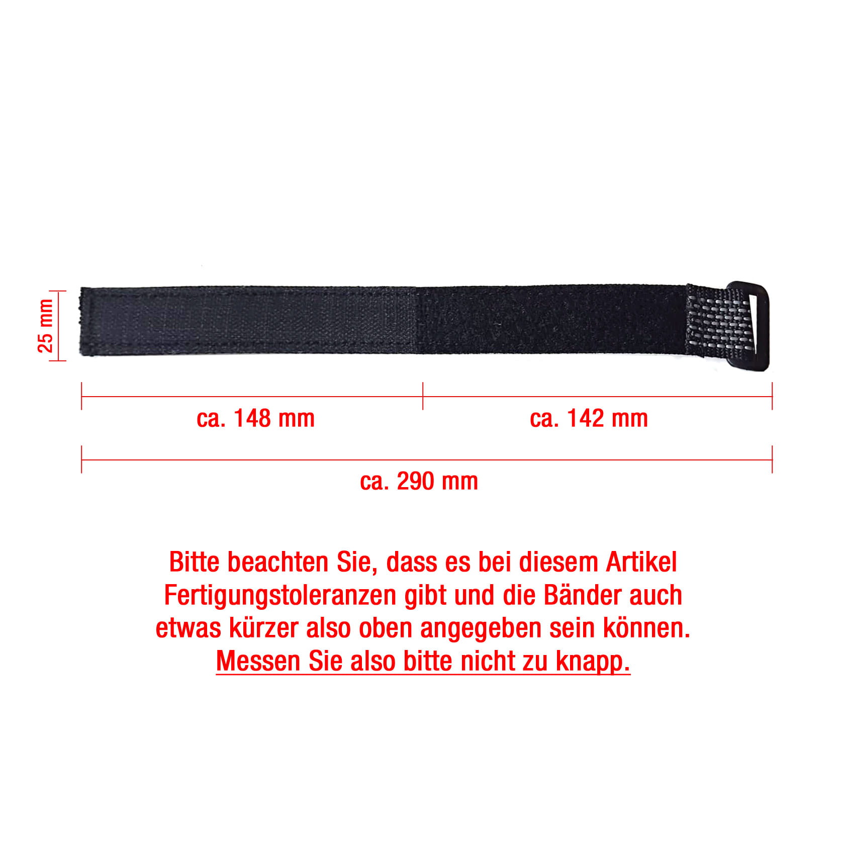 Abus Klettband ST 6000 für Bordo SH Halter (2 Stück)