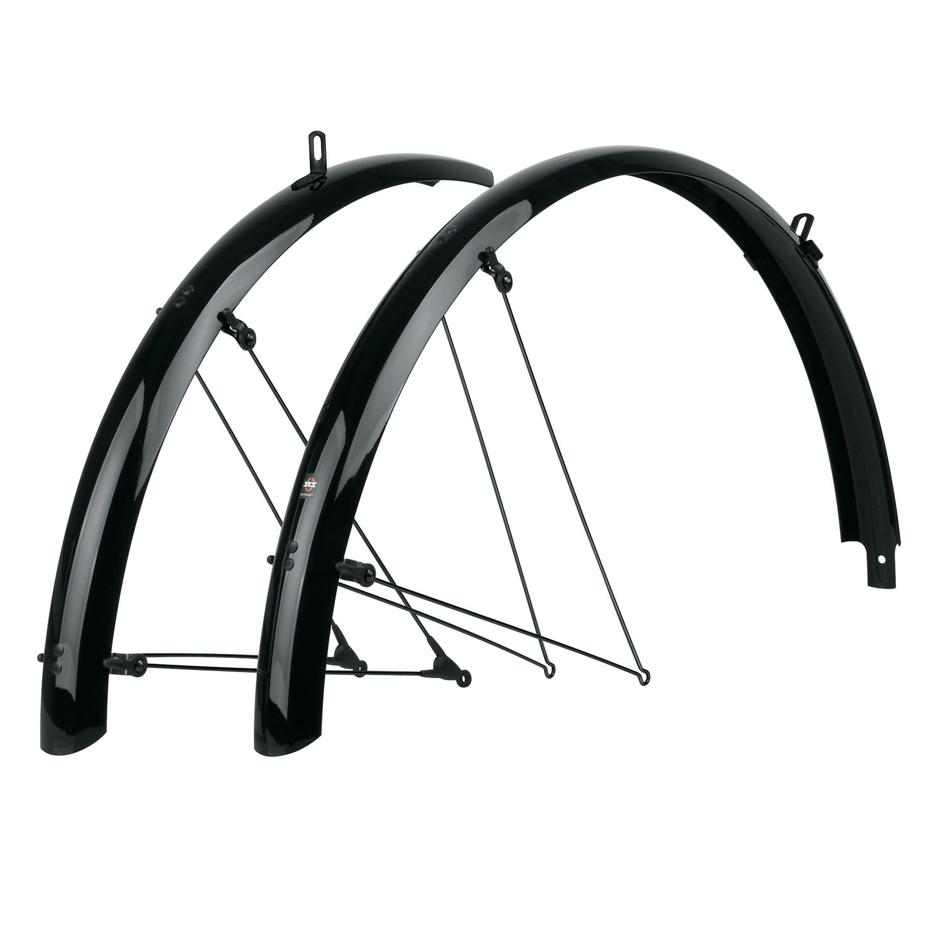 sks-bluemels-basic-28-zoll-55-set-black-11815 SKS Bluemels Basic Schutzblech Set Schwarz glänzend 27.5" / 28" / 29"