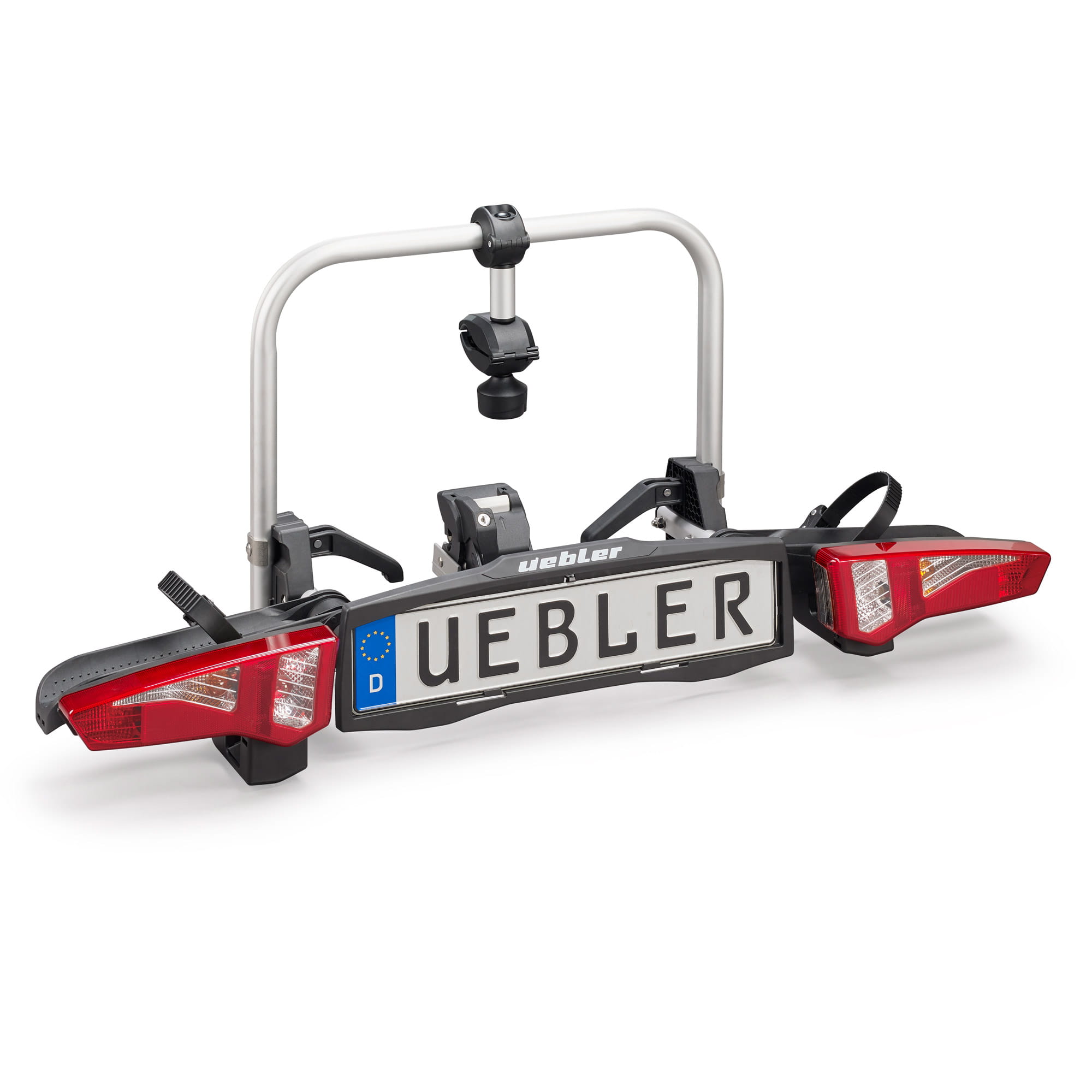 uebler-f14-kupplungstraeger-001 Uebler F14 Fahrradträger / Kupplungsträger faltbar, E-Bike geeignet