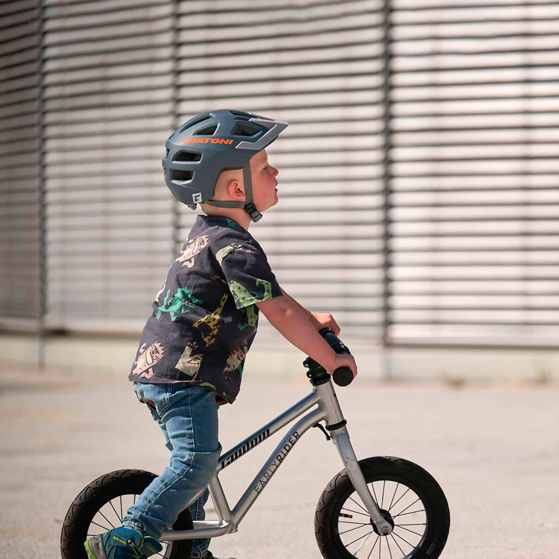 Cratoni Maxster Pro Kinder Fahrradhelm mit Visier