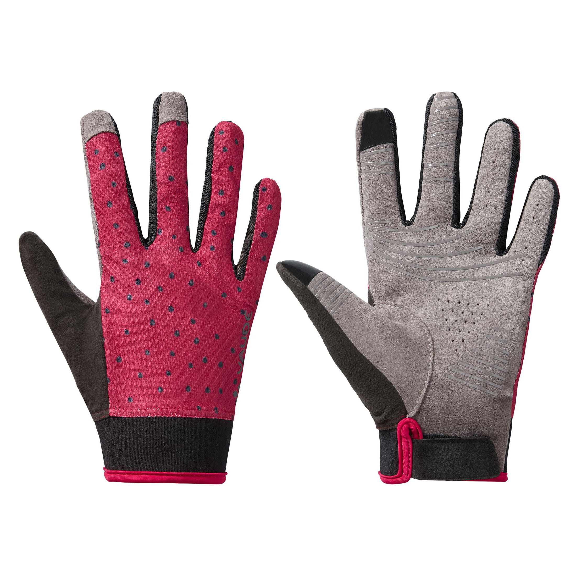 vaude-womens-dyce-gloves-ii-crimson-red-000_ca66c1b617731093592d932ca3513d95 VAUDE Womens Dyce Gloves II Langfinger-Radhandschuh