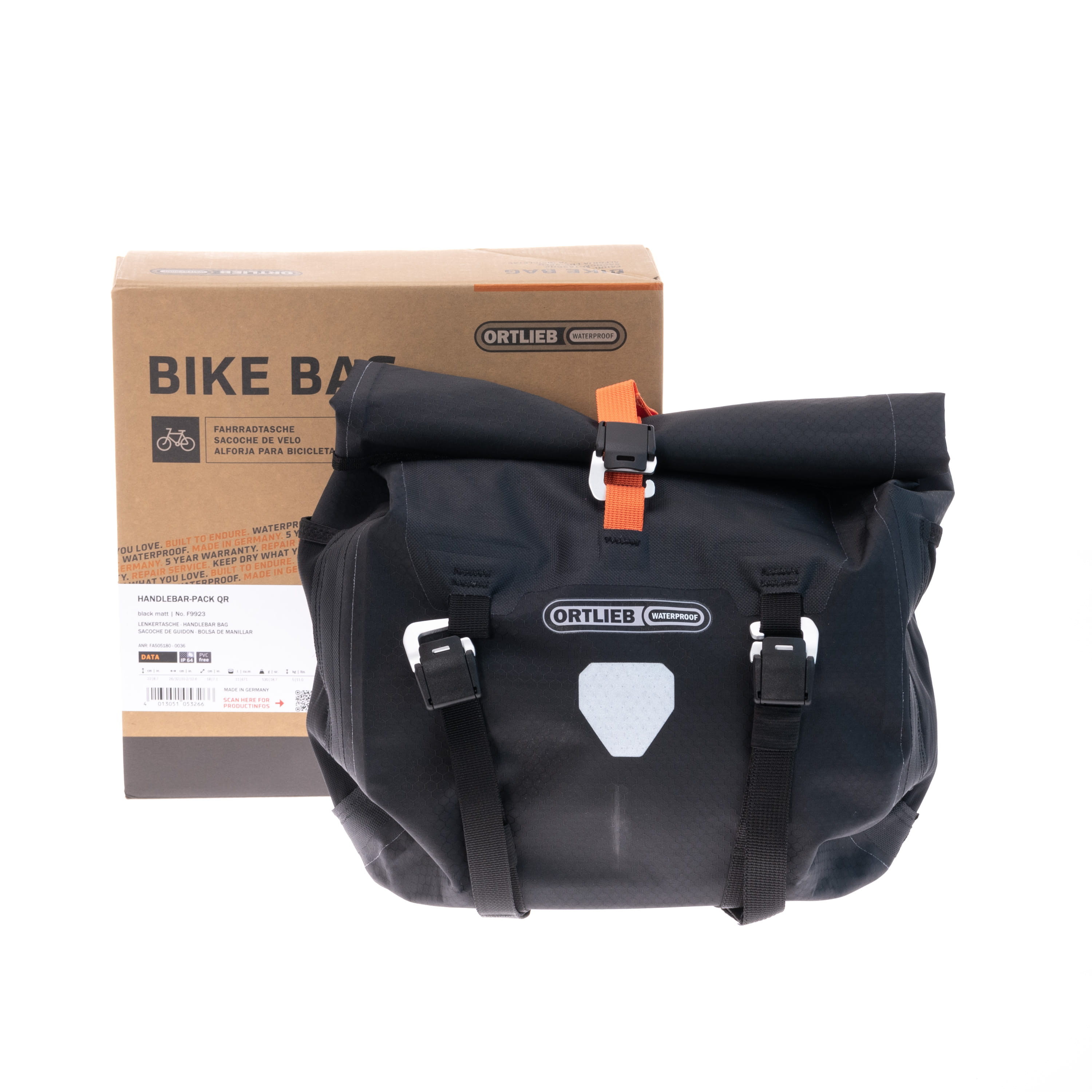 Ortlieb Handlebar-Pack QR 11L - Black Matt (B-Ware)