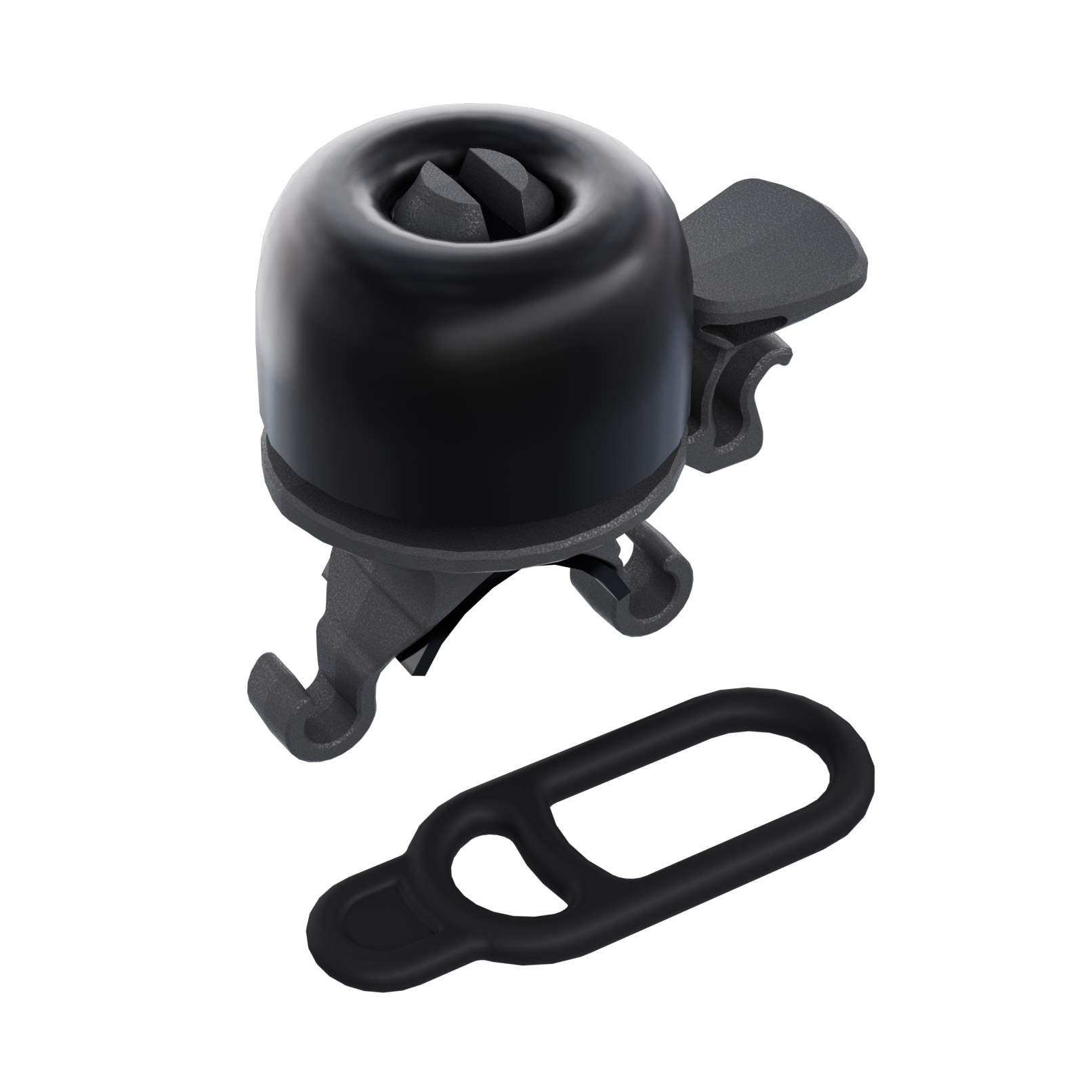 Zefal Piing Fahrradklingel Schwarz