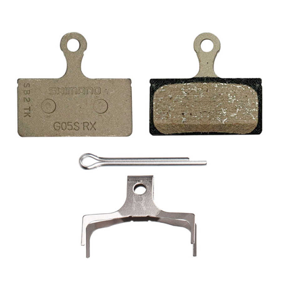 shimano-g05s-rx-resin-bremsbelaege-y2s398010 Shimano G05S RX Resin Brake Pads for XTR, XT, SLX, Alfine
