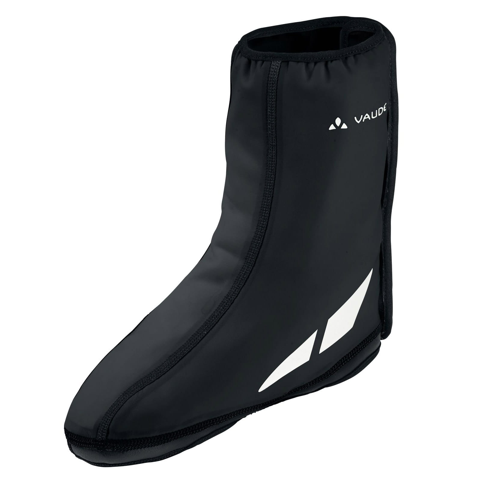 vaude-shoecover-wet-light-drei-fahrrad-ueberschuhe-black VAUDE Shoecover Wet Light III Fahrrad Überschuhe Schwarz (Paar)