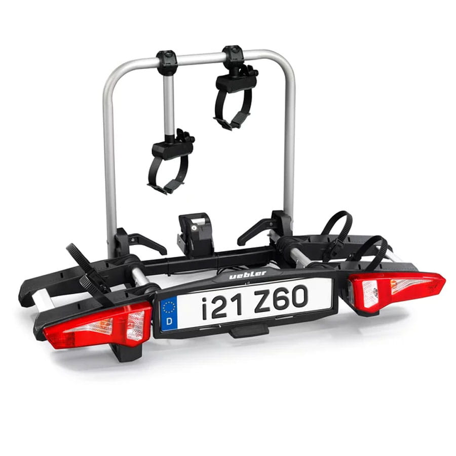 Uebler i21 Z60 Fahrradträger / Kupplungsträger faltbar, 60° abklappbar mit Zahnband Abstandshalter