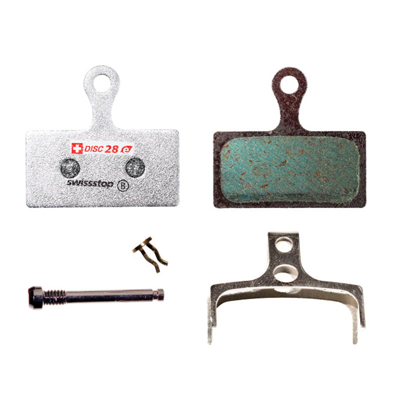 swissstop-disc28e-bremsbelaege SwissStop Disc 28 E Bike Bremsbeläge für Shimano XTR / XT / SLX / Deore, FSA, Rever