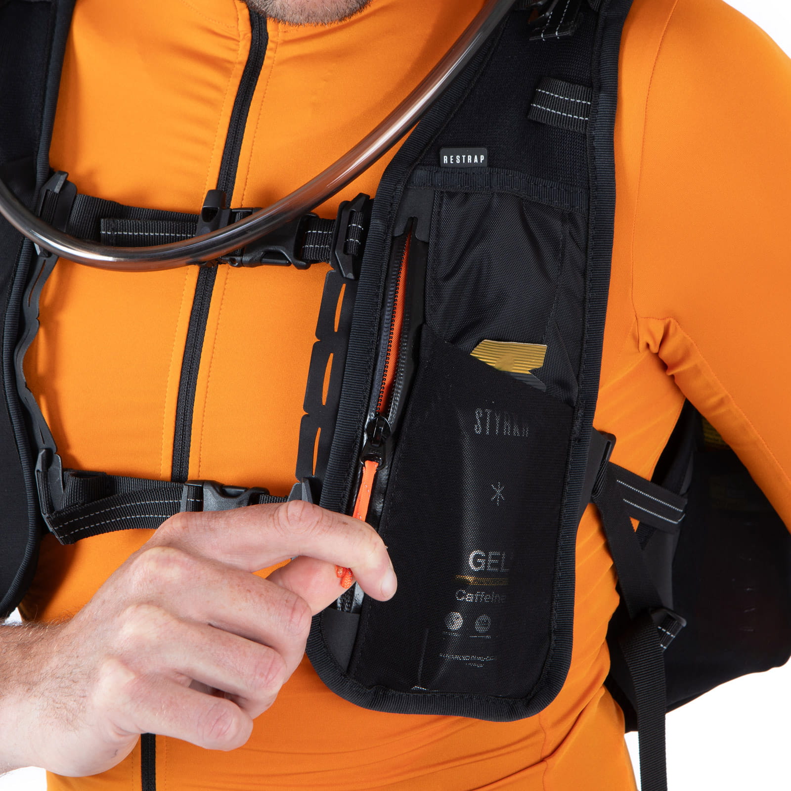 Restrap Rolltop Hydration Vest Detail Zipper